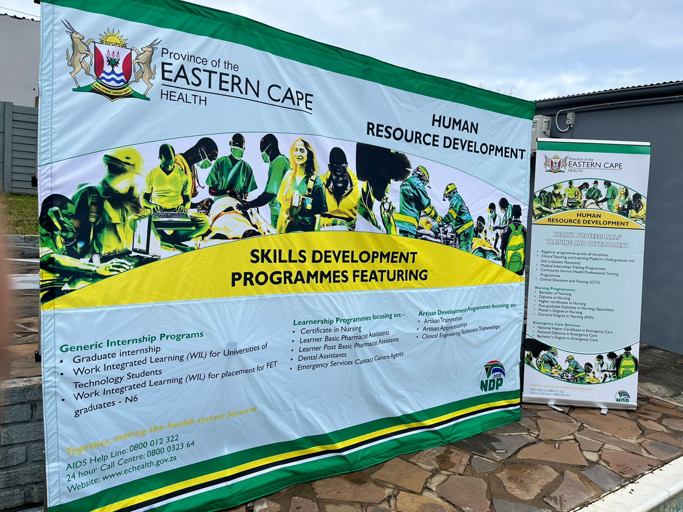 Outdoor Banners – Eastern Cape Department of Health.