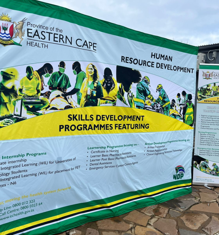 Outdoor Banners – Eastern Cape Department of Health.